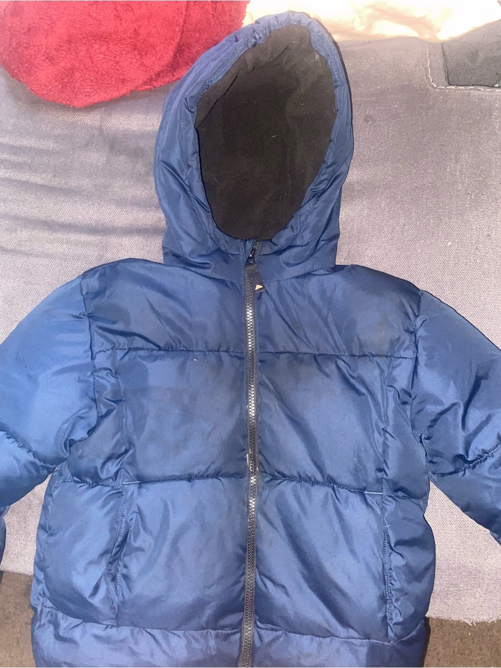Ozark Trail Kids Blue Puffer Jacket with Hood